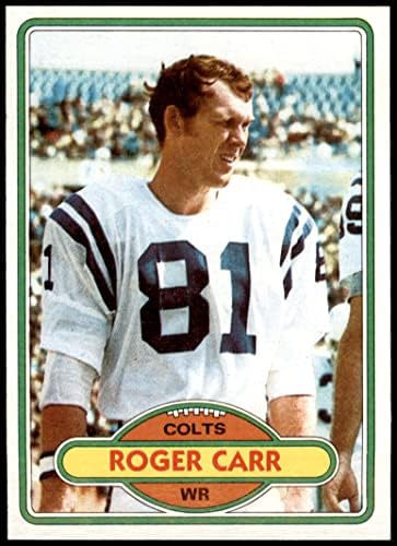 1980 TOPPS 168 Roger Carr Baltimore Colts Nm / MT Colts La Tech