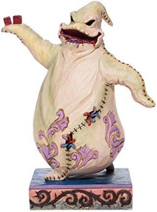 Enesco Jim Shore Disney Tradicije Noćna mora prije božićnog oogie boogie figurica, 7,48 inča, višebojni