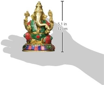 Lakshmi i Ganesha - mesing sa statuama u unutrašnjosti