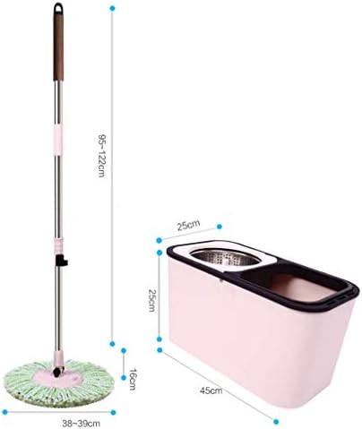 Slamna elektronika Mops kanta za brisanje 360° rotirajući Mop Home automatski Mop za ručno pranje bez vode od nerđajućeg čelika sa