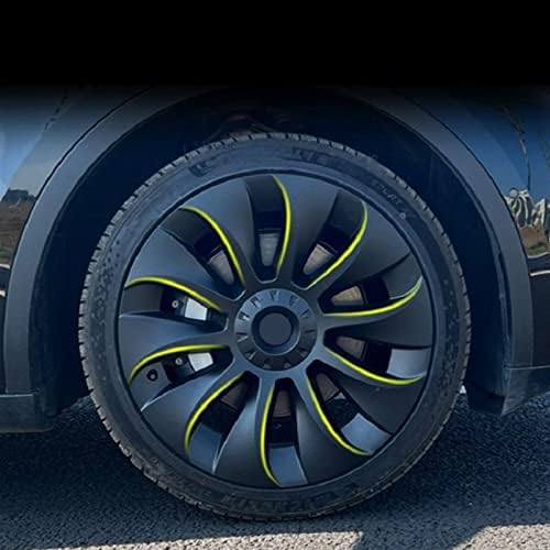 4pcs kompatibilan za Tesla Model Y Hubcap zamena automobila HUBCAP 20-inčna auto nadogradnja HUBCAP puni poklopac pribor 2022 2021