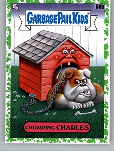 2020 TOPPS Sarbage Pail Kids 35. godišnjica serija 2 Booger Green 68b Chomping Charles trgovačka kartica