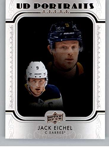 2019-20 Portreti gornje palube P-12 Jack Eichel Buffalo Sabers NHL hokejaška trgovačka kartica