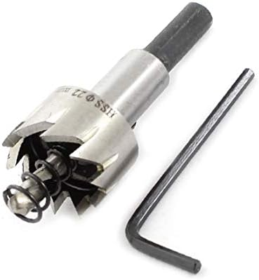X-DREE HSS 22mm prečnik Iron Cutting Twist burgija rupa 72mm dužina (HSS 22mm Diámetro Corte de hierro Tornillo Torcedura Broca Taladro