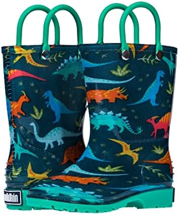 Wildkin Kids 12 inčni ruksak, kišobran, torba za ručak i veličina 11 Rainboots Ultimate Bundle Essentials