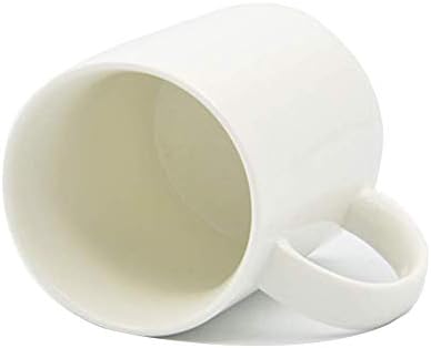 SFS prazan 2 komada Bijela keramička čaj šolja za kafu 11 oz prijenos topline sublimacijski dye craft obložen sjajnim izopljivim mikrovalnim
