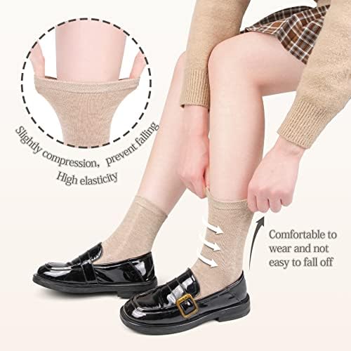 ECH.APR 5-pari čarape za žene za žene, pamuk atletski trčanje ženske nožne čarape 5 prstiju, obojena slatka udobnost