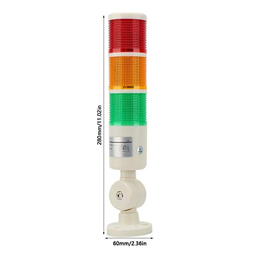 OumeFar LED indikator, sklopivi alarma LED lampica LED lampica LED lampica UPOZORENJE Višeslojno svjetlo za mehaničku opremu za sjentsko