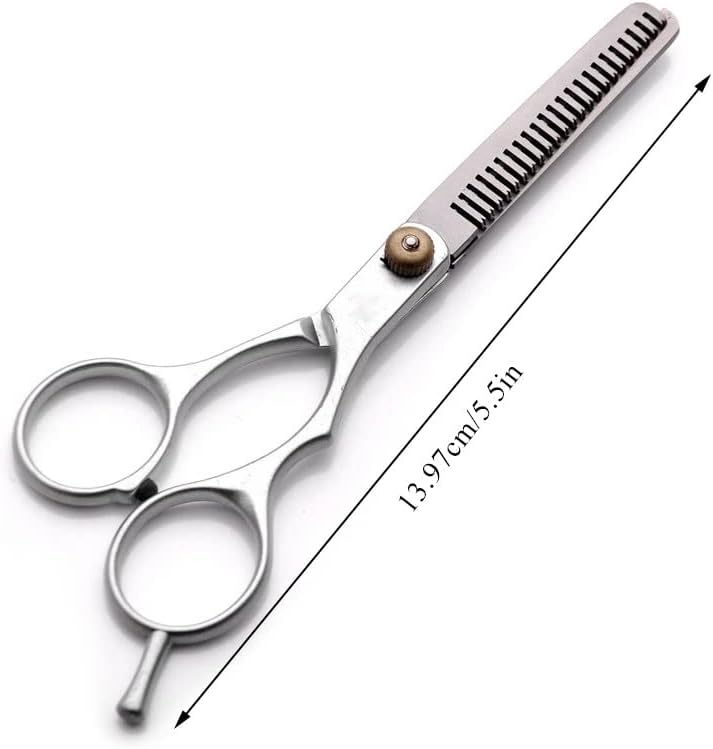 SMLJLQ Professional Frizerski škare 5,5 / 6 inčni škare za kosu BRBER Škare za rezanje stanjiva za stil alata Frizerski škare