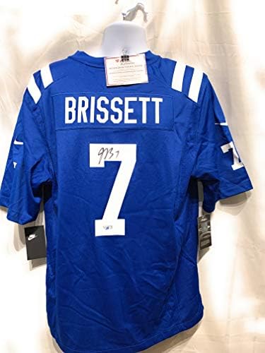 Jacoby Brissett Indianapolis Colts potpisao je autogram Blue Nike Jersey Fanatics Autentic certificiran