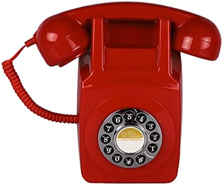 Zidni telefon, fiksni telefonski telefon za dom, Zidni retro telefon, 1960-ih Stari modni antikni telefoni, jedno redak analogni trimline