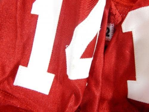 2010 San Francisco 49ers 14 Igra Izdana Crveni dres 42 DP37154 - Neintred NFL igra rabljeni dresovi