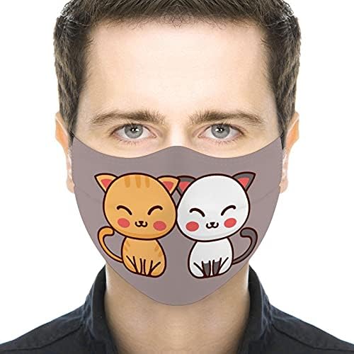 Moda višekratna periva sigurnosna Odjeća maske originalni dizajn slatki par životinjski Crtić Panda Adoults Žene Muškarci