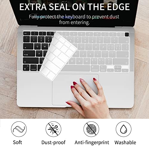 Watbro kompatibilno MacBook Air 13 inčni laptop Case 2020 2019 2018 Izdanje A2337 m1 / A2179 / A1932, Slatka zaštitna futrola za breskvu