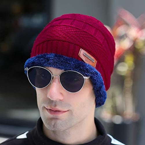 Skijaški šeširi za muškarce Classic Fashion Chunky Hats Beanie Hat Watch Hat Washing Vanjski kape za hladno vrijeme