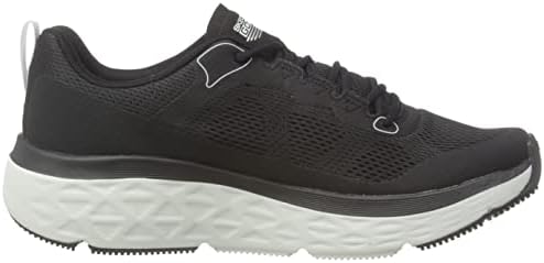 Skechers Muški cesta za trčanje cipela, crno-bijeli sintetički tekstil, 7