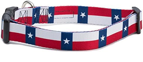 TEXAS ogrlica za pse zastava