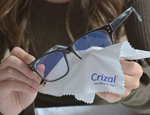 Krpa za čišćenje kriza za crizal 2 Pakovanje briše za čišćenje mikro vlakana u vlastitoj kućištu. za Crizal Anti Reflective leće |