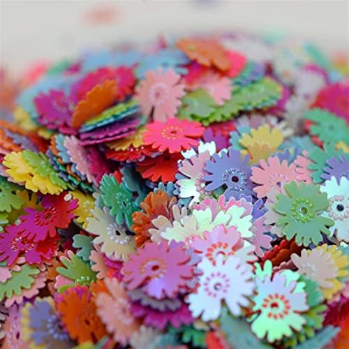10g Paillettes cvijet tratinčice labave šljokice za zanatske odjevne predmete pribor za šivanje DIY Confetti dekor za Spomenare 10mm,