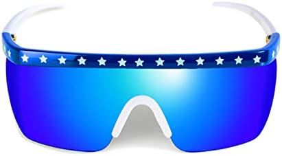 Naočare za sunce Tipsy Elves-Retro Sport Performance Shades - šarena UV400 zaštita zrcalno sočivo polarizirano i Nepolarizirano