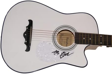 PRESTON BRUST & CHRIS LUCAS-LOCASH COWBOYS-potpisan autogram pune veličine akustičnu gitaru W / JAMES SPENCE autentifikaciju JSA COA