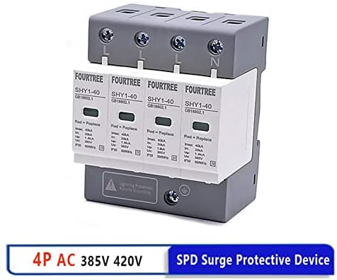 SCHIK zaštitni uređaj za zaštitu od prenapona SPD AC 3P+N 20~40KA 30KA~60KA 385v 420V zaštita od gromobrana za kuću Niskonaponska