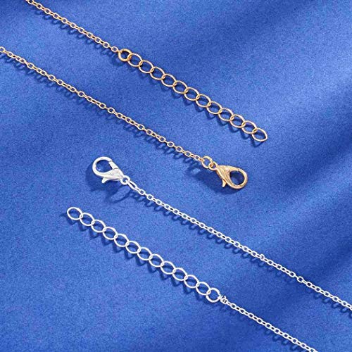 Chicque Dainty ogrlica sa tačkama privjesak ogrlica od ključne kosti Lanac ogrlica ogrlica Nakit za žene i djevojčice
