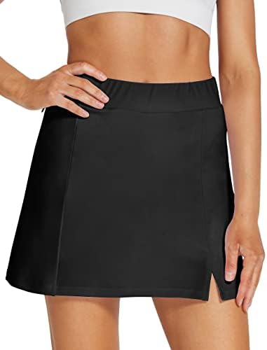 SpecialMagic ženski tenis suknje Crossover visokog struka sa džepovima Golf Skorts trčanje atletskog bagera s kratkim hlačama
