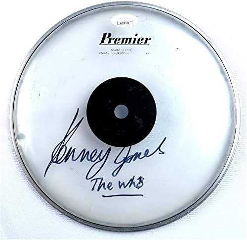 Kenney Jones potpisao sa autogramom 8 bubnjar The Who bubnjar JSA AI98959