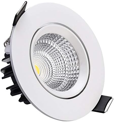 Okluck ultra-tanki 3W / 5W / 7W / 10W / 12W / 15W / 20W LED unutarnji ugradnja Uređaj COB Spremanje aluminijskih stropnih stropa bez