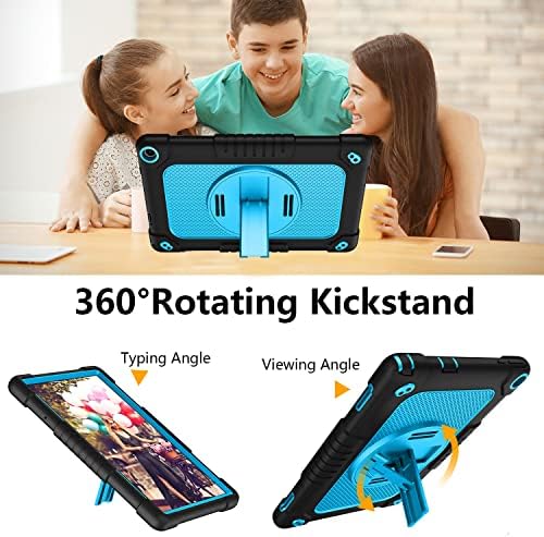 Fuewesey futrola za Walmart na 10,1 inčni Gen 3 2022 tablet na ramenu ručni remen za ruke Rotatable Stilt Kids Knjigotvorni kofer