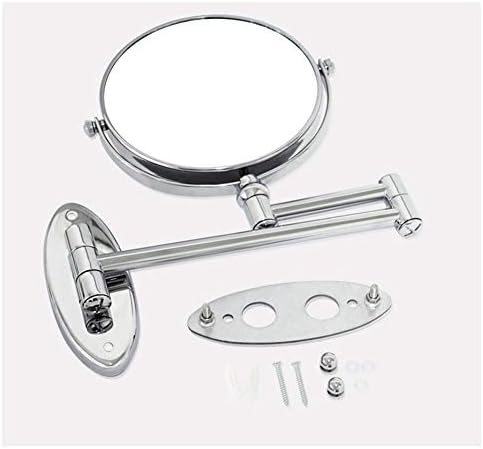 HTLLT Beauty ogledalo za šminkanje ogledalo za kupatilo proširenje ogledalo dvostrano okretno Fleksibilno ogledalo za šminkanje vodootporno