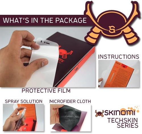 Skinomi zaštitnik ekrana kompatibilan sa LG Volt 2 Clear TechSkin TPU HD filmom protiv mjehurića