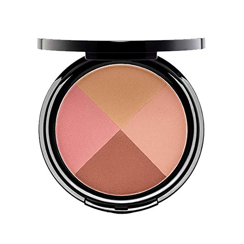 EVE PEARL Ultimate Face Compact Blush Bronzer Highlighter Contour Palette set šminke za sjenilo srednje do duboke starosti